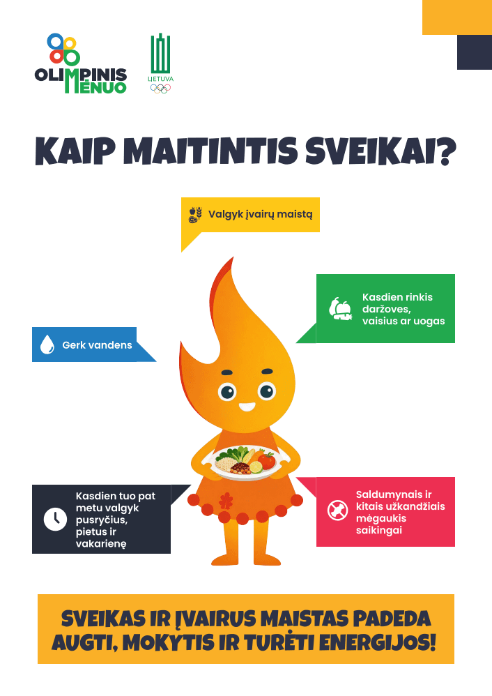 Kaip maitintis sveikai?